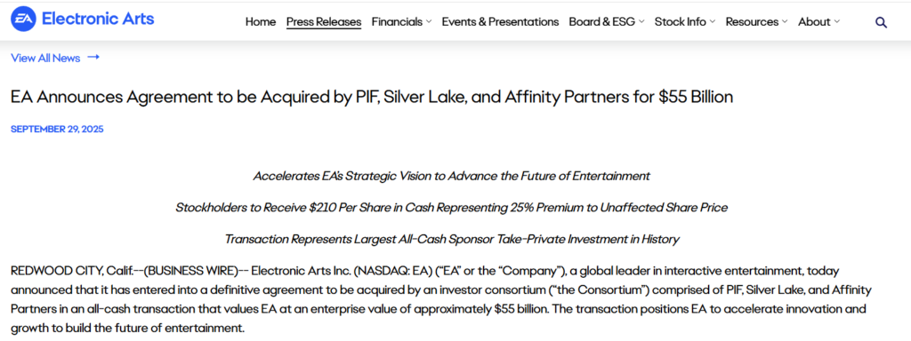 Battlefield 6 Press Release