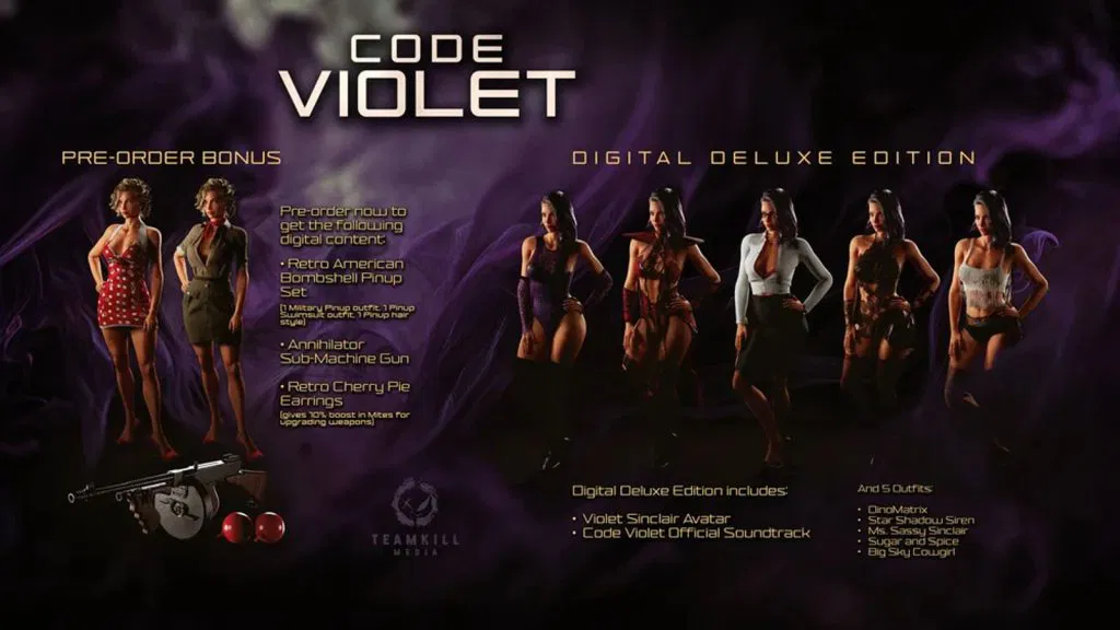 Code Violet DLC