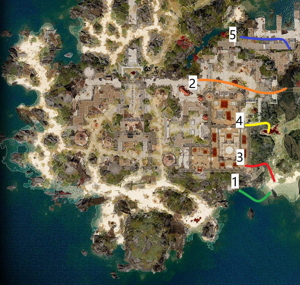 Fort Joy Map in Divinity Original Sin 2