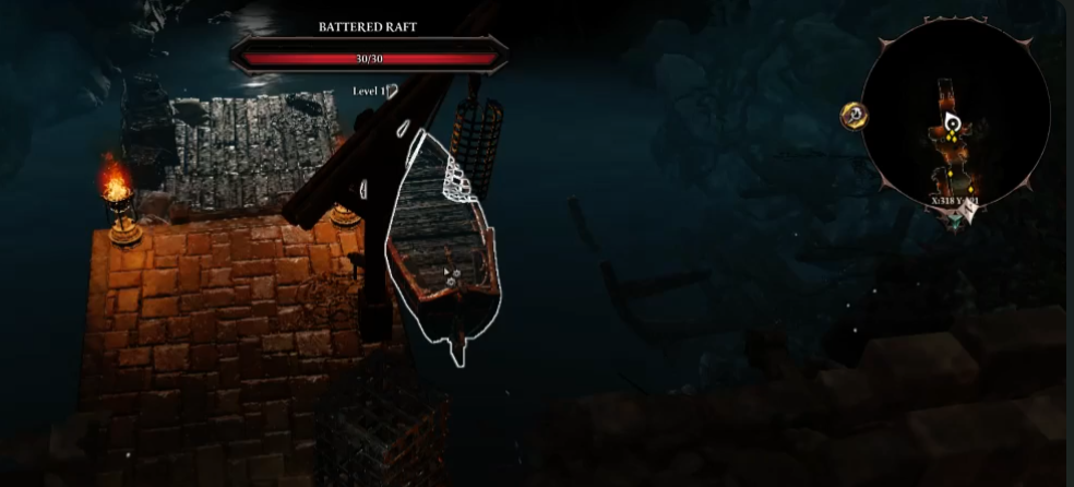 Escape using the boat