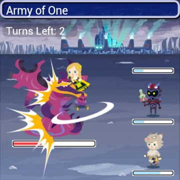 Final Fantasy Airborne Brigade Gameplay