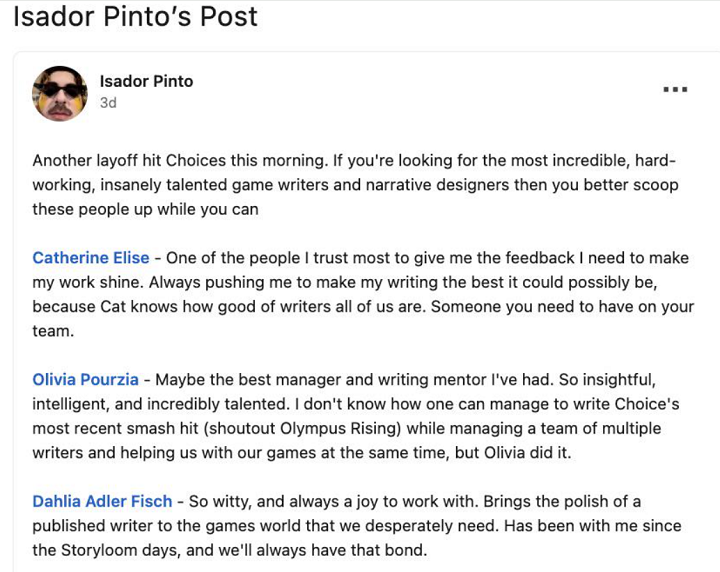 Pixelberry announcement