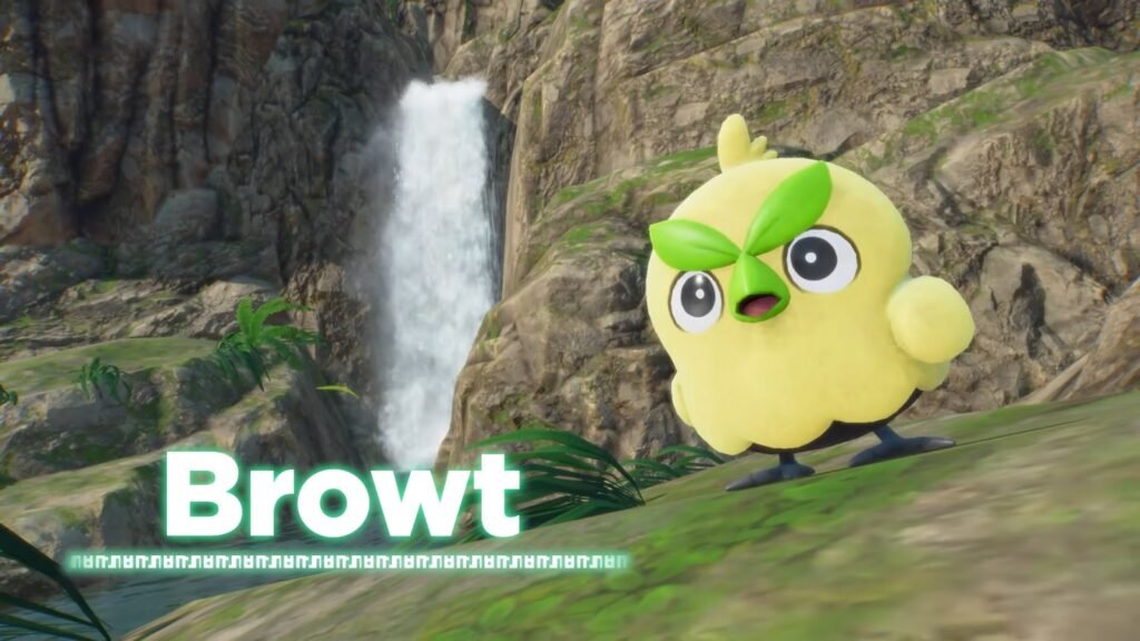 Browt starter Pokémon 