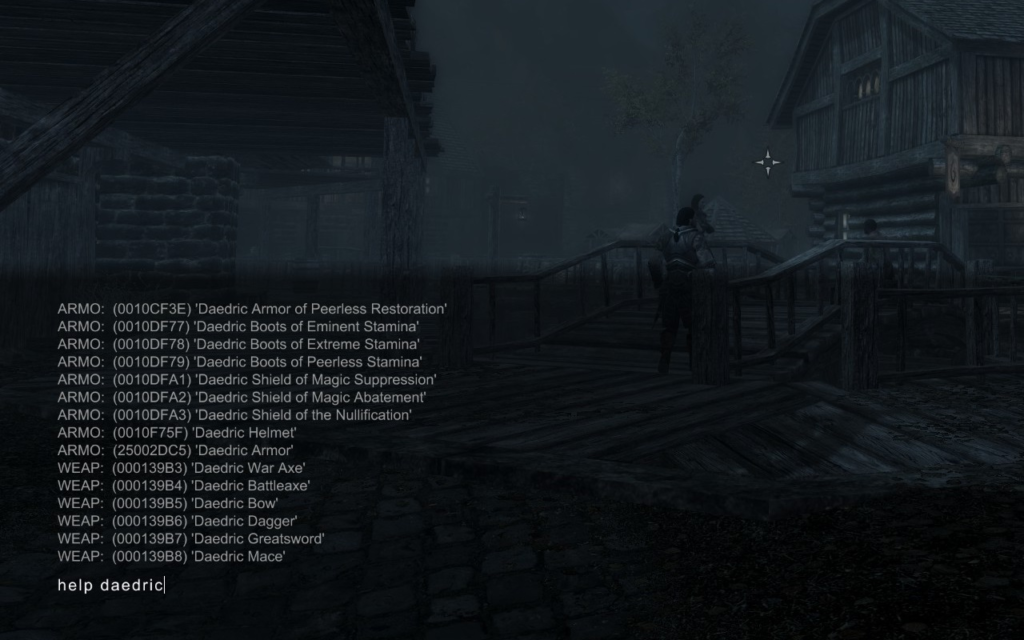 Skyrim Cheats Console