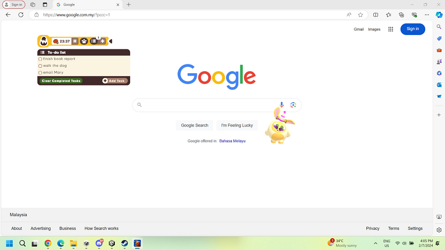 Weyrdlets on Desktop