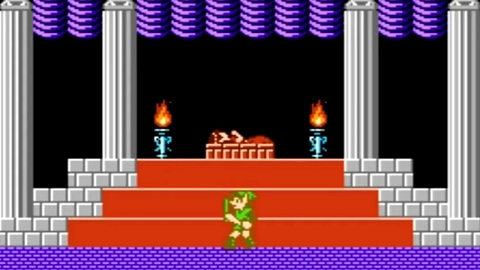 Legend of Zelda 2 Gameplay