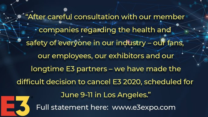 E3 Cancelled