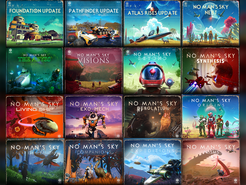 No Man's Sky Updates