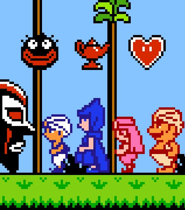 Doki2x Panic Characters