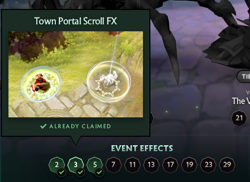 Effects Rewards