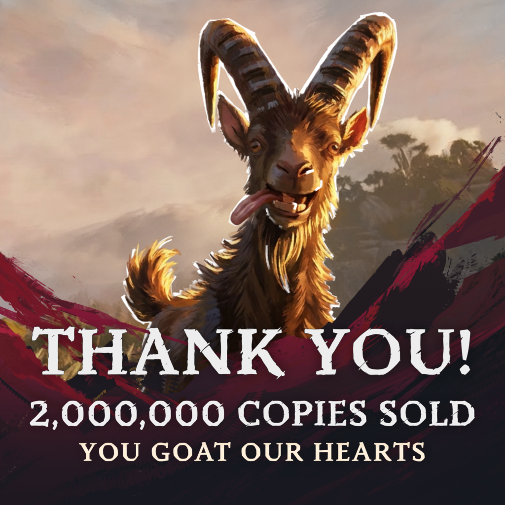 2 Million Copies Sold