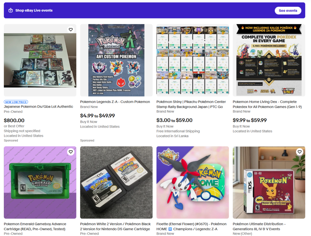 eBay Store
