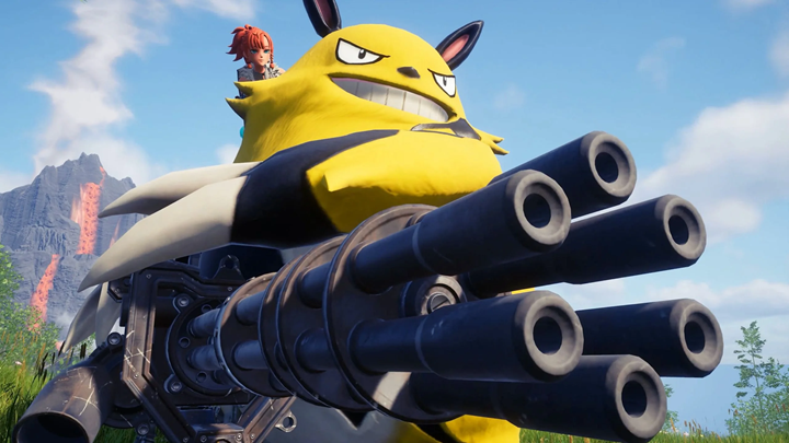 Guns in Palworld