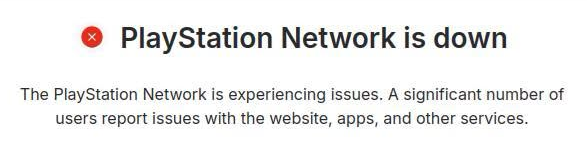 PSN is Down