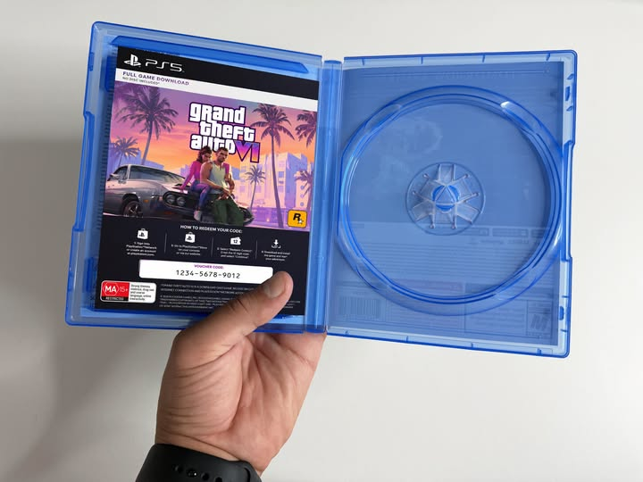 Empty GTA 6 Case