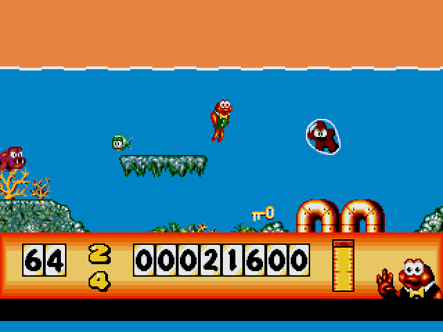James Pond Gameplay