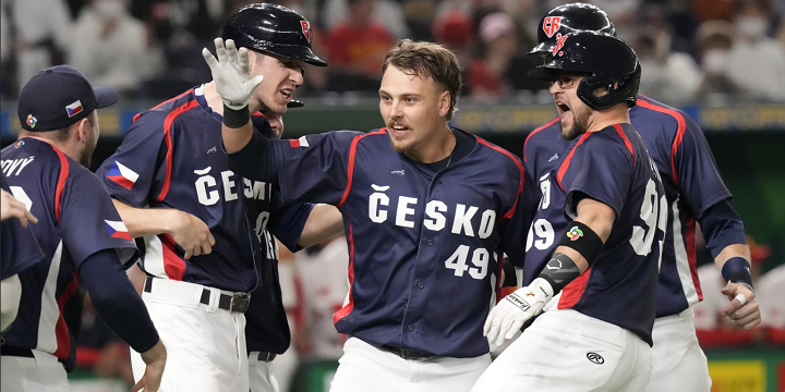 Czech Baseball Team from 2023