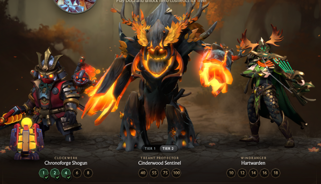 Three Hero Curio Sets